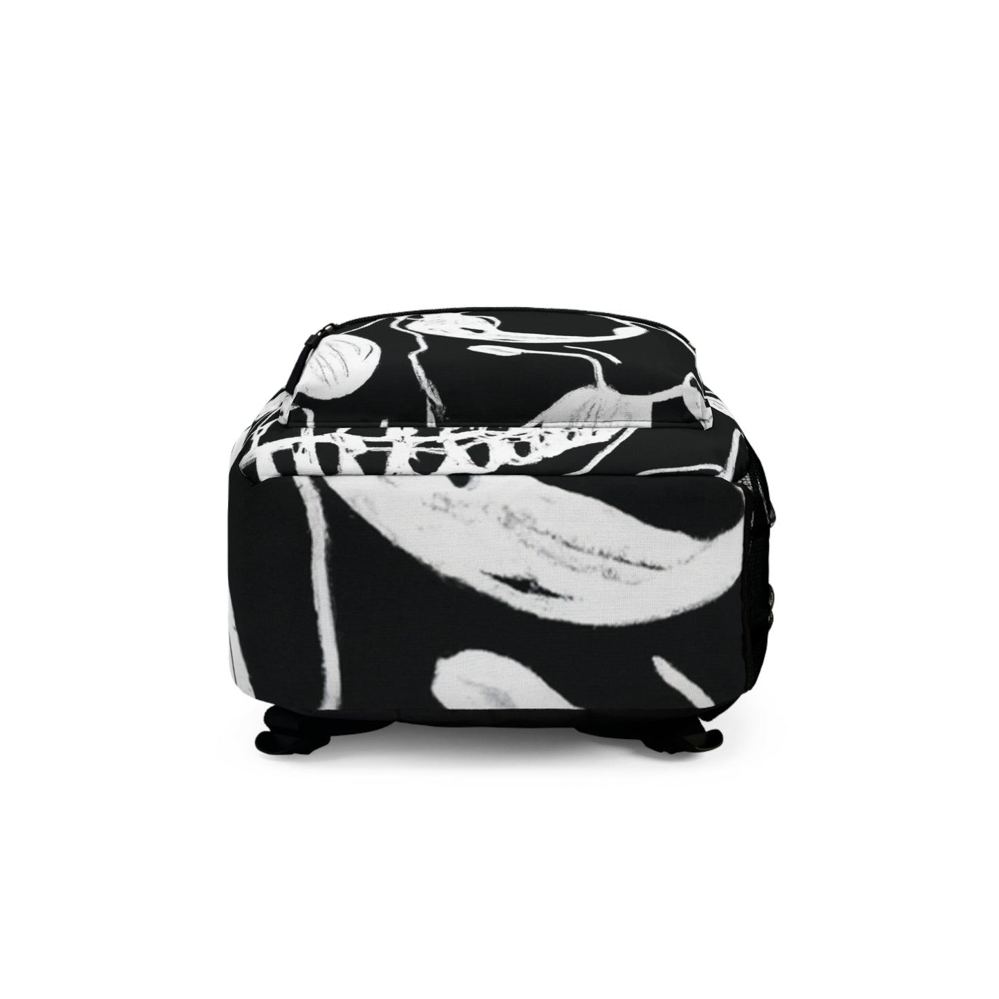 Black and White Skull Texture - Duffel bag