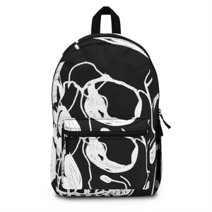 Black and White Skull Texture - Duffel bag