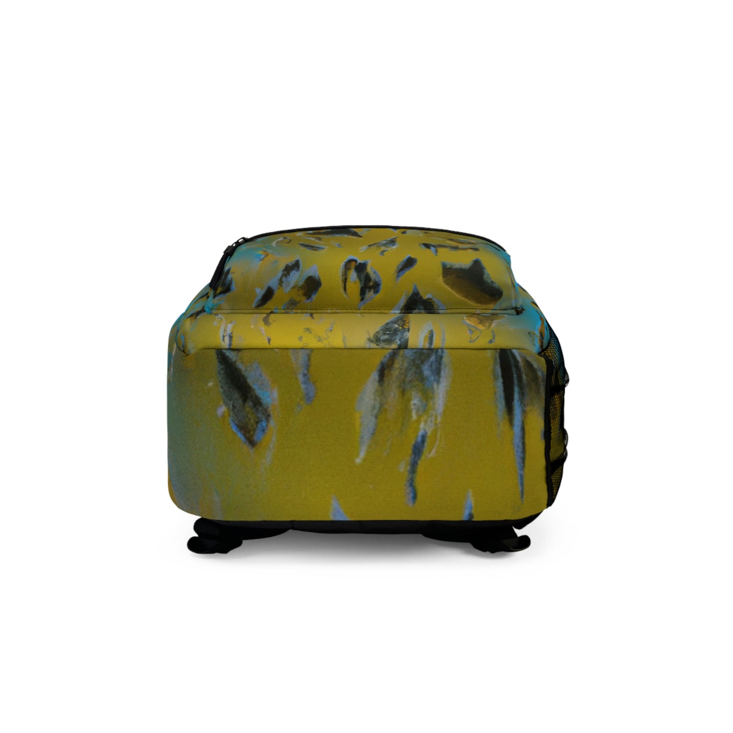 panther Blue & Yellow Texture - Duffel bag