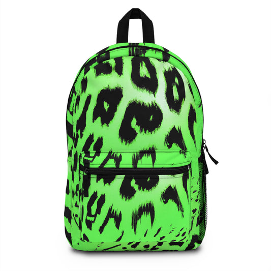 Green Panther Fur - Duffel bag
