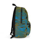 panther Blue & Yellow Texture - Duffel bag