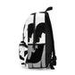 "Skulls in B&W" - Duffel bag
