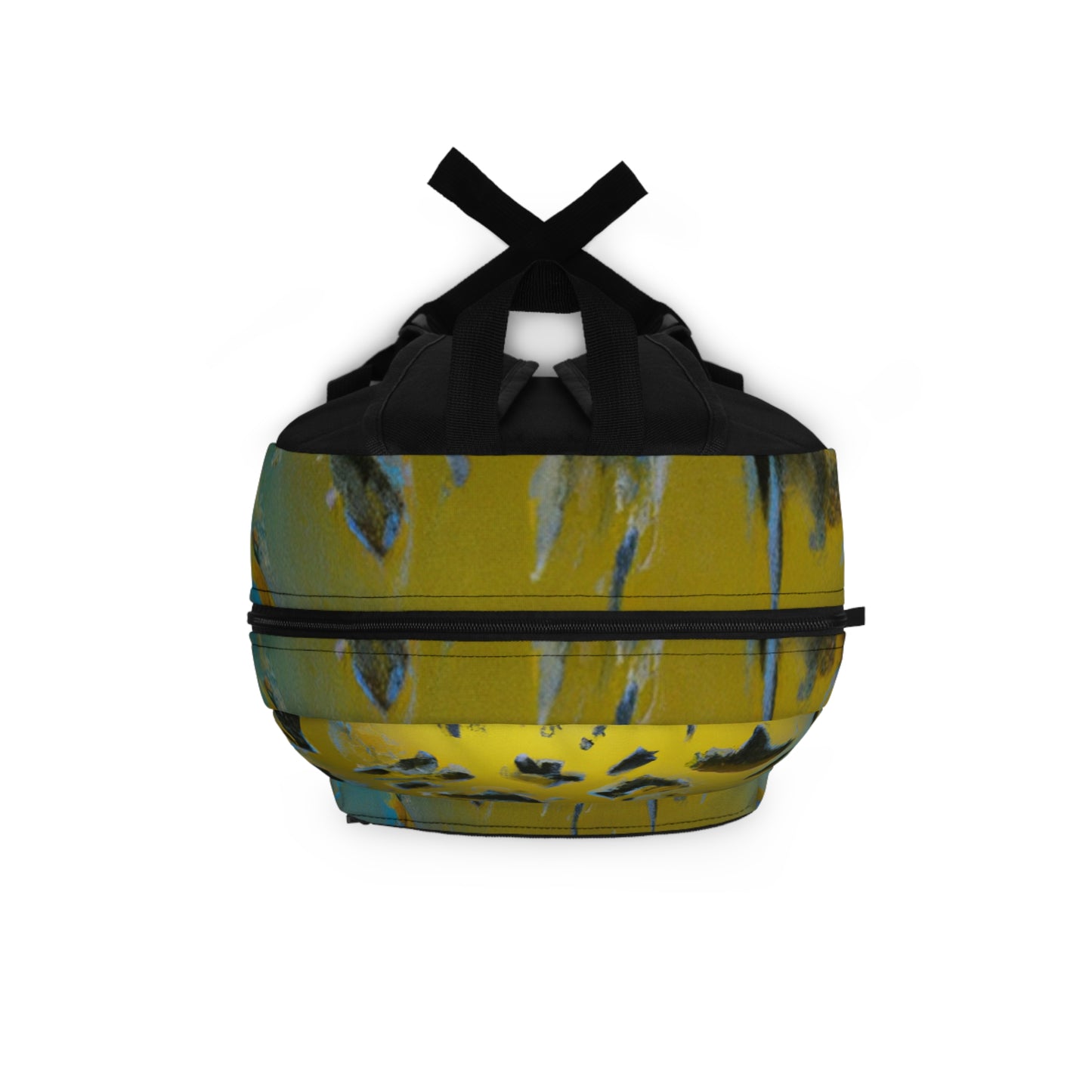 panther Blue & Yellow Texture - Duffel bag